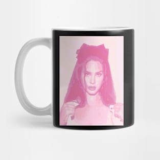 Lana Del Rey pink posterize Mug